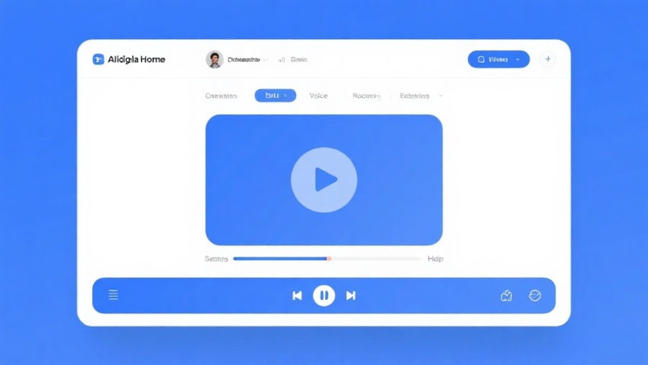 AI数字人视频创作平台
